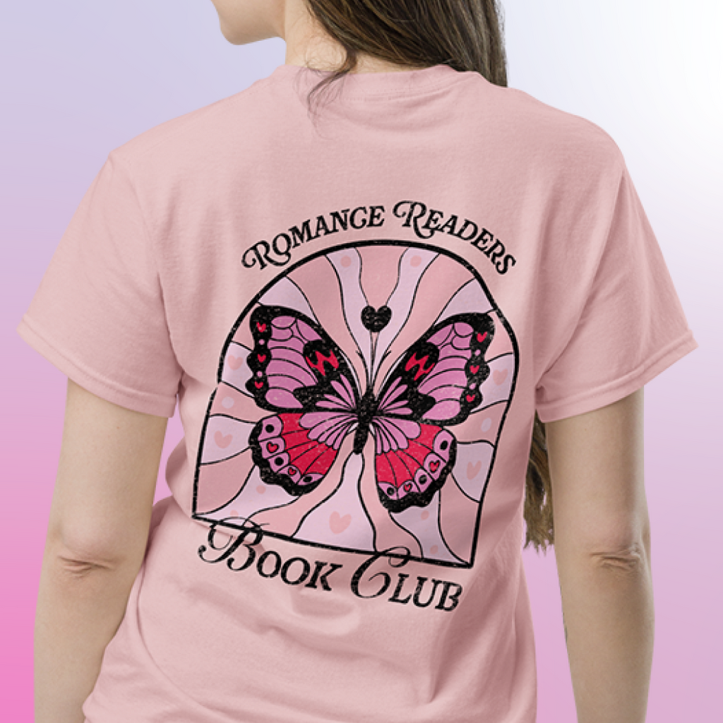 Romance Readers Book Club - Front and Back Print