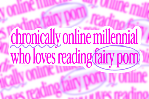 Chronically Online Millennial who loves reading...sticker
