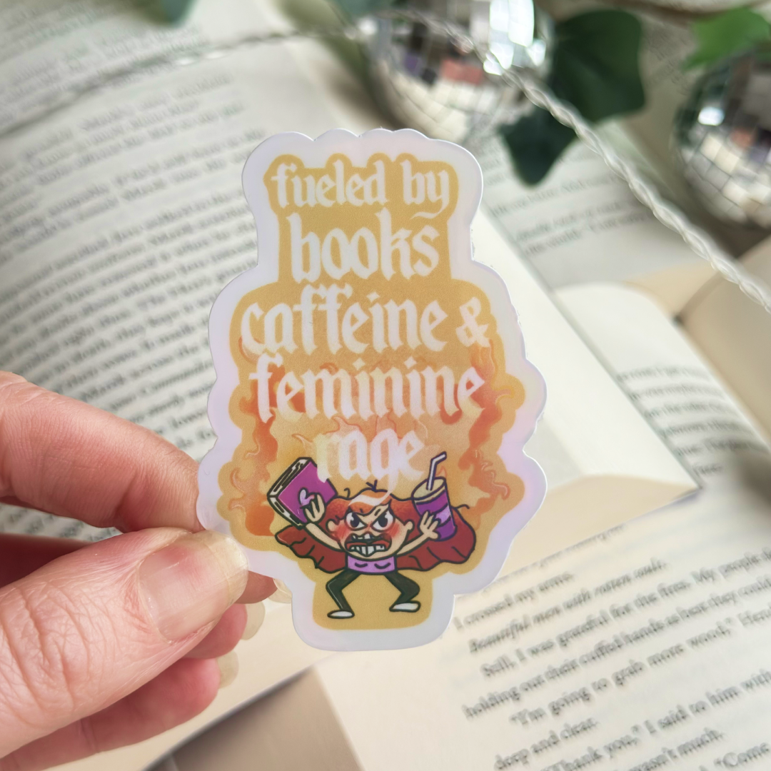 Female Rage Sticker
