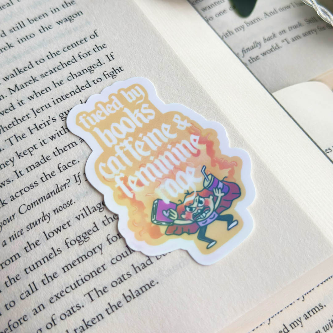 Female Rage Sticker