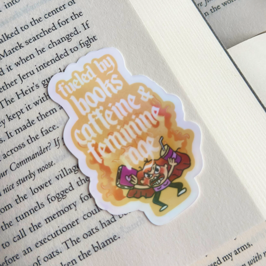 Female Rage Sticker